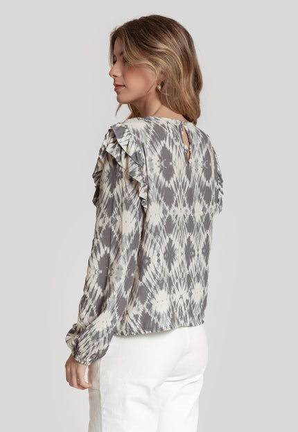 BLUSA MASSIMA GRAZIA PRINTED