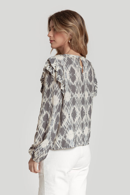 BLUSA ESTAMPADA MASSIMA GRAZIA