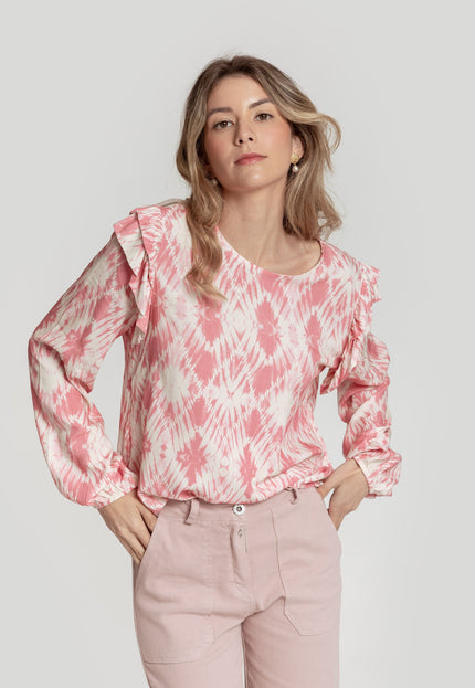 BLUSA MASSIMA GRAZIA PRINTED