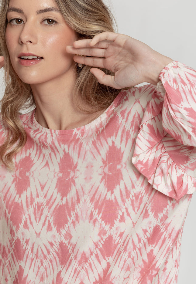 MASSIMA GRAZIA PRINTED BLOUSE