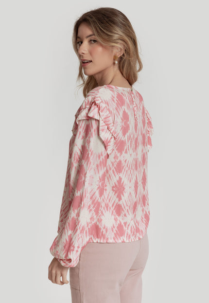 BLUSA MASSIMA GRAZIA PRINTED