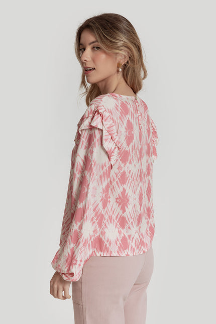 BLUSA MASSIMA GRAZIA PRINTED