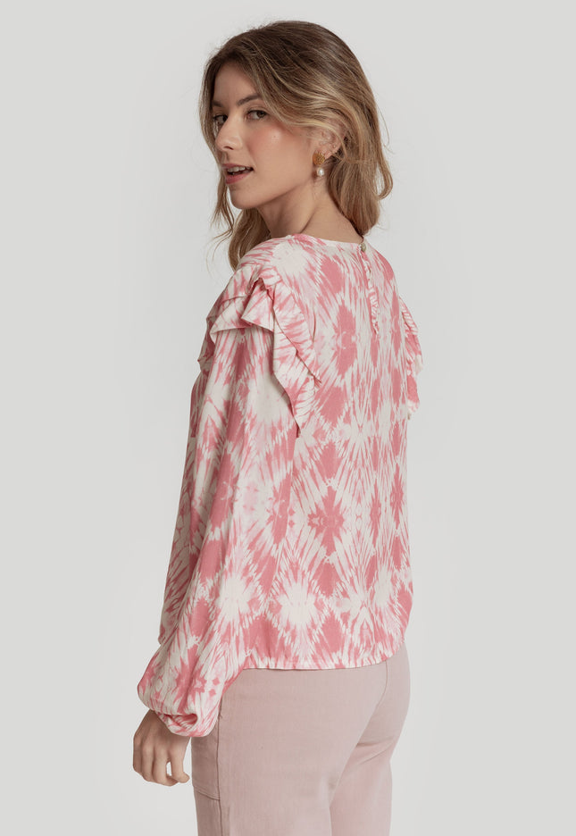 MASSIMA GRAZIA PRINTED BLOUSE