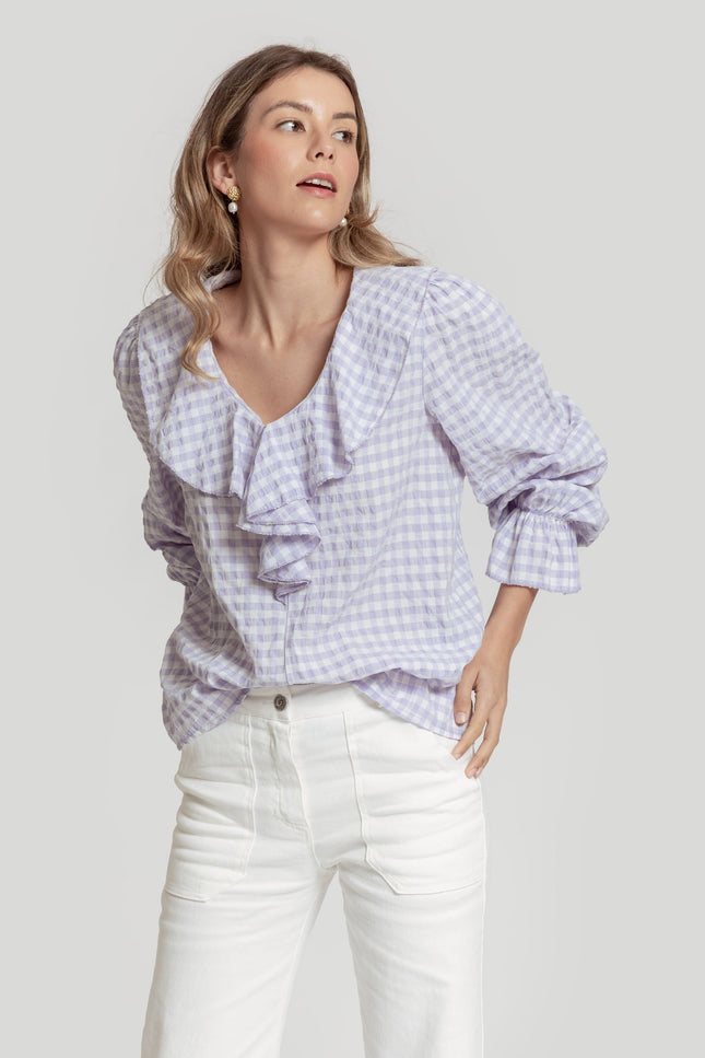 BLOUSE VOLANTE MASSIMA GRAZIA