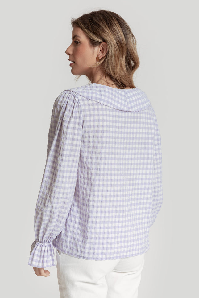 BLUSA MASSIMA GRAZIA VOLANTE