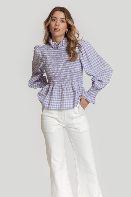 BLUSA MASSIMA GRAZIA CUELLO