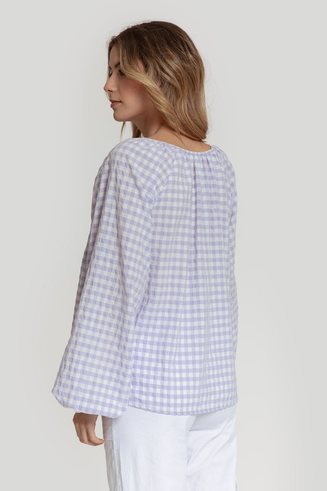 MASSIMA GRAZIA VICHY BLOUSE