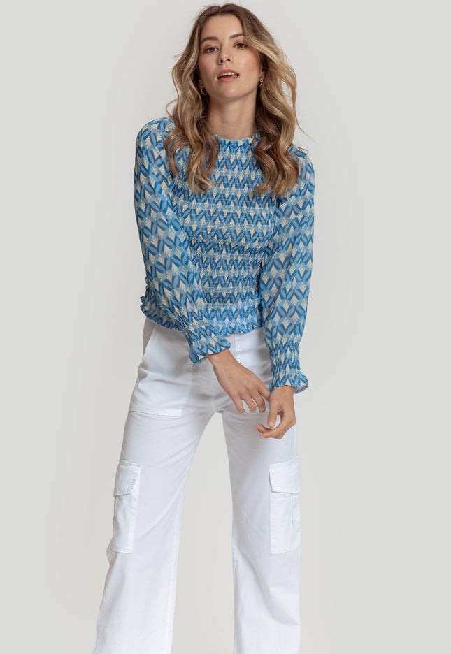 BLOUSE MASSIMA GRAZIA FRUNCE