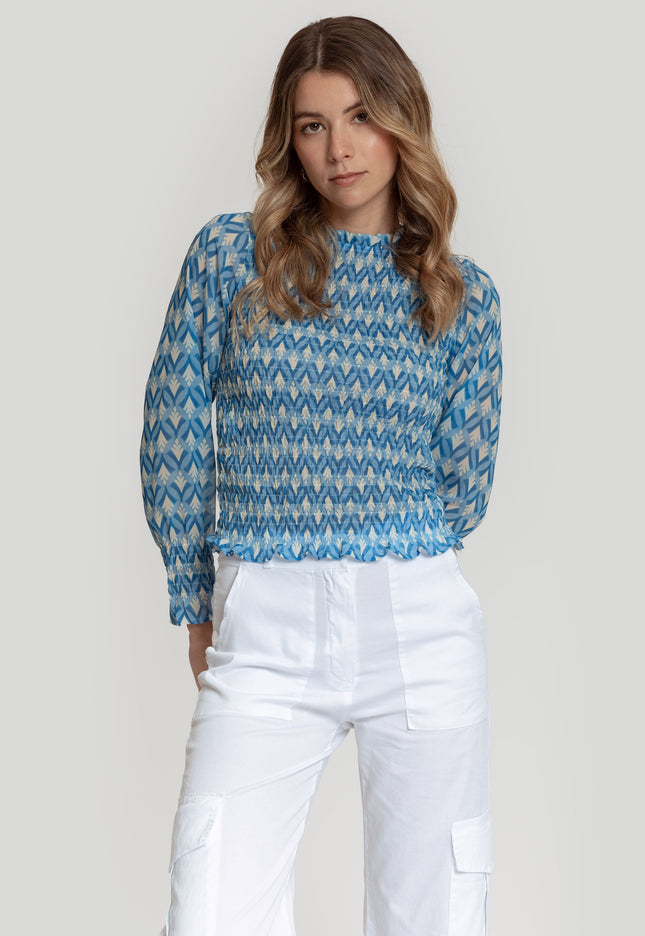 BLOUSE MASSIMA GRAZIA FRUNCE