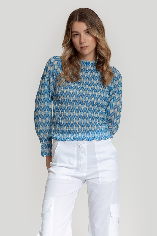 BLOUSE MASSIMA GRAZIA FRUNCE