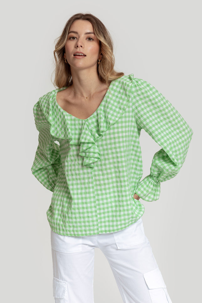 BLOUSE VOLANTE MASSIMA GRAZIA