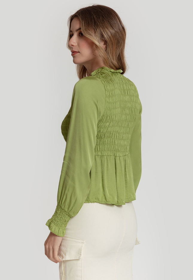 MASSIMA GRAZIA PEPLUM BLOUSE