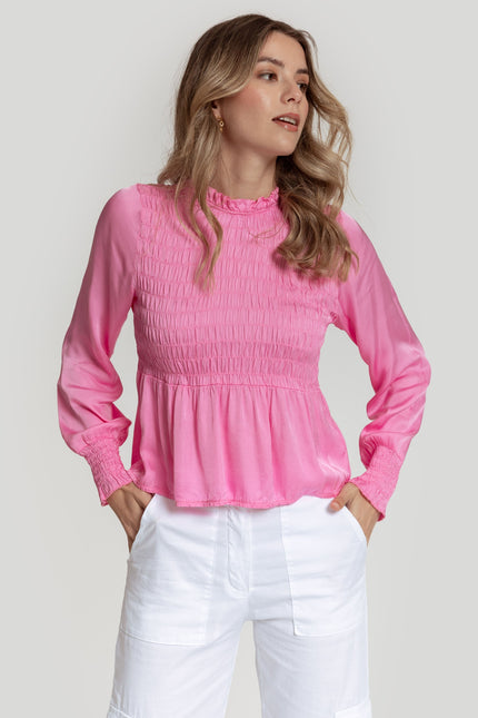 BLOUSE À PEPLUM MASSIMA GRAZIA