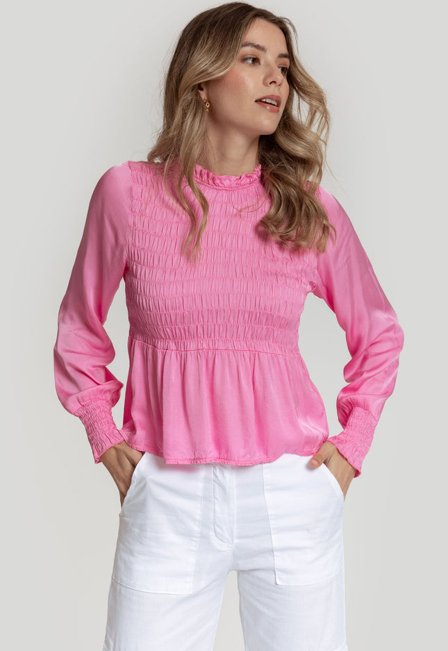 MASSIMA GRAZIA PEPLUM BLOUSE