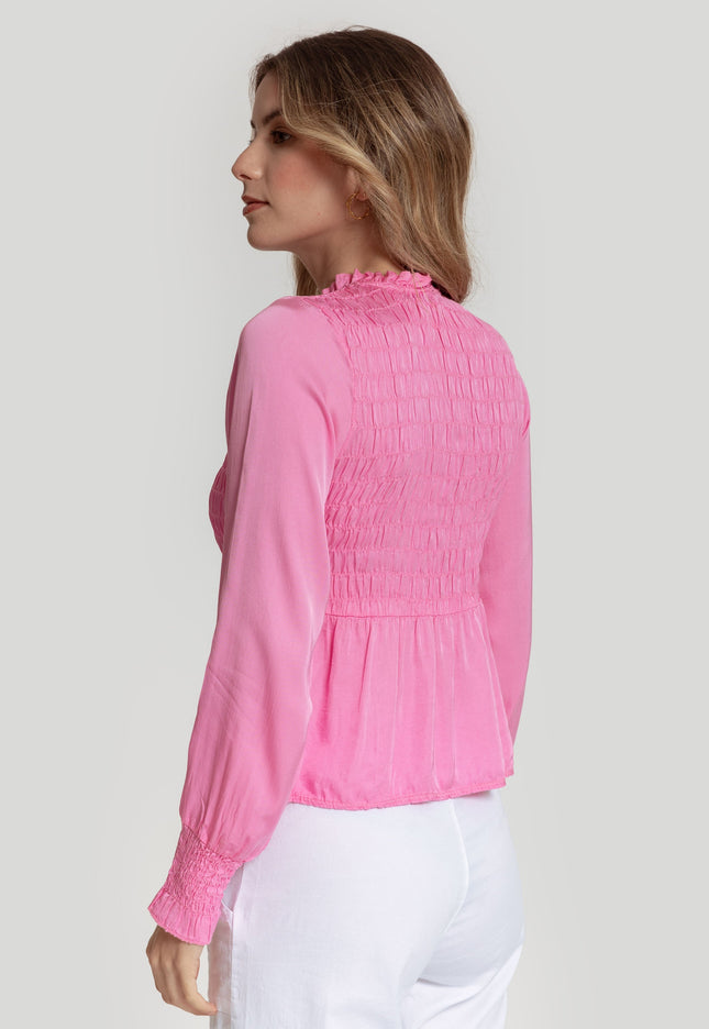 MASSIMA GRAZIA PEPLUM BLOUSE