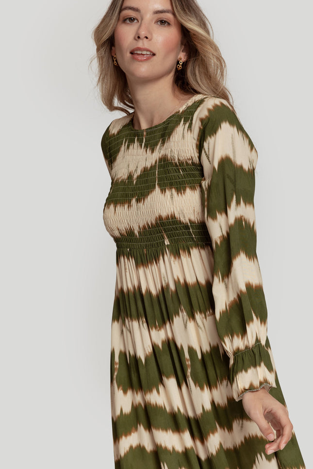 MASSIMA GRAZIA STRIPES DRESS