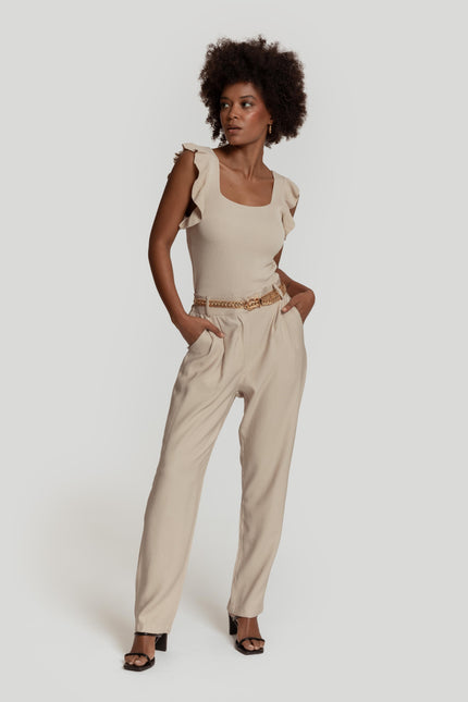 ARMONIAS PANTS WITH PLEATS