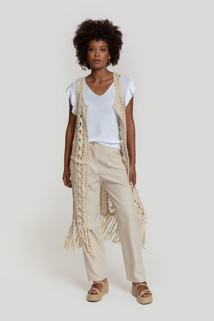 ARMONIAS FRINGE VEST