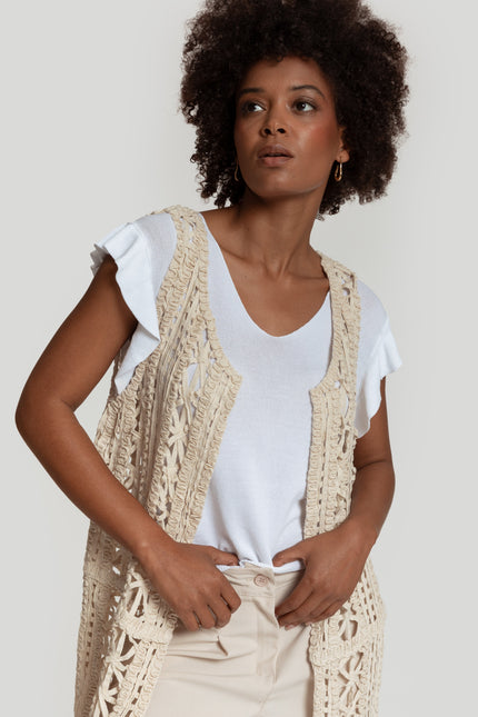 ARMONIAS FRINGE VEST