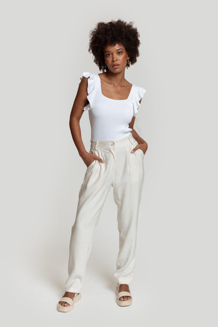 ARMONIAS PANTS WITH PLEATS