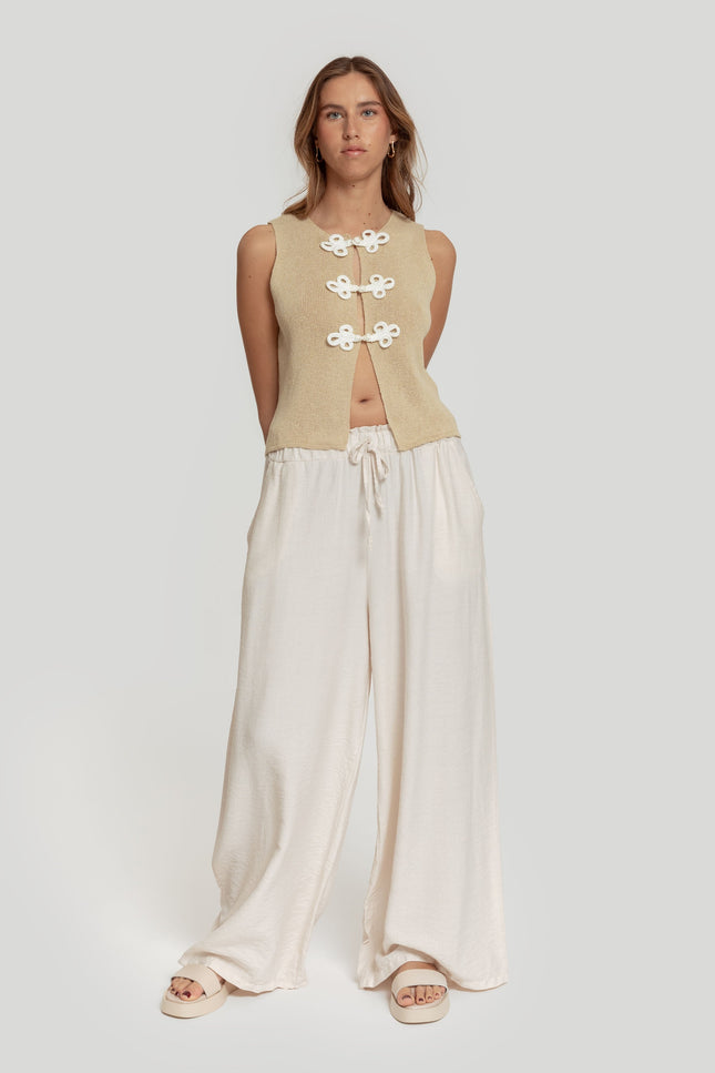 MASSIMA GRAZIA WIDE LEG PANTS