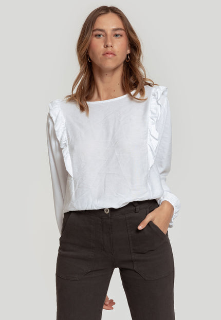 BLUSA MASSIMA GRAZIA RUFFLE
