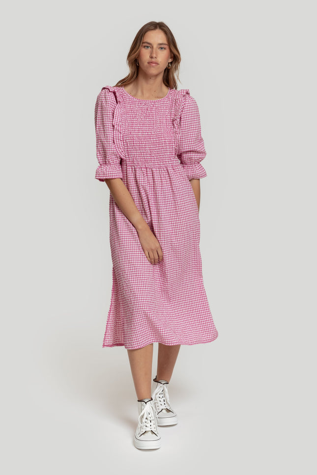 MASSIMA GRAZIA VICHY DRESS