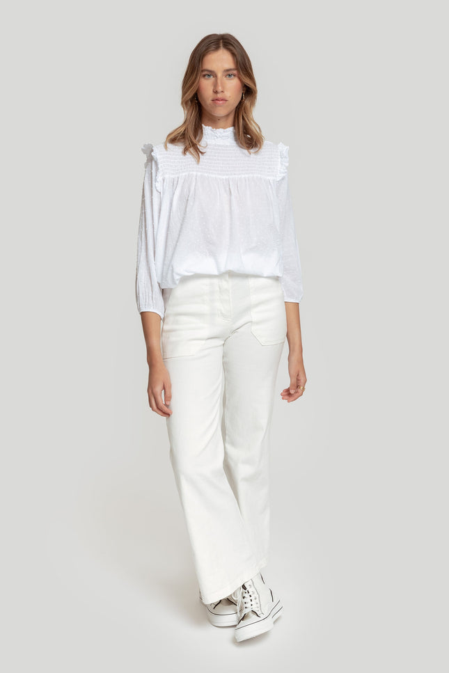 MASSIMA GRAZIA PANEL BLOUSE