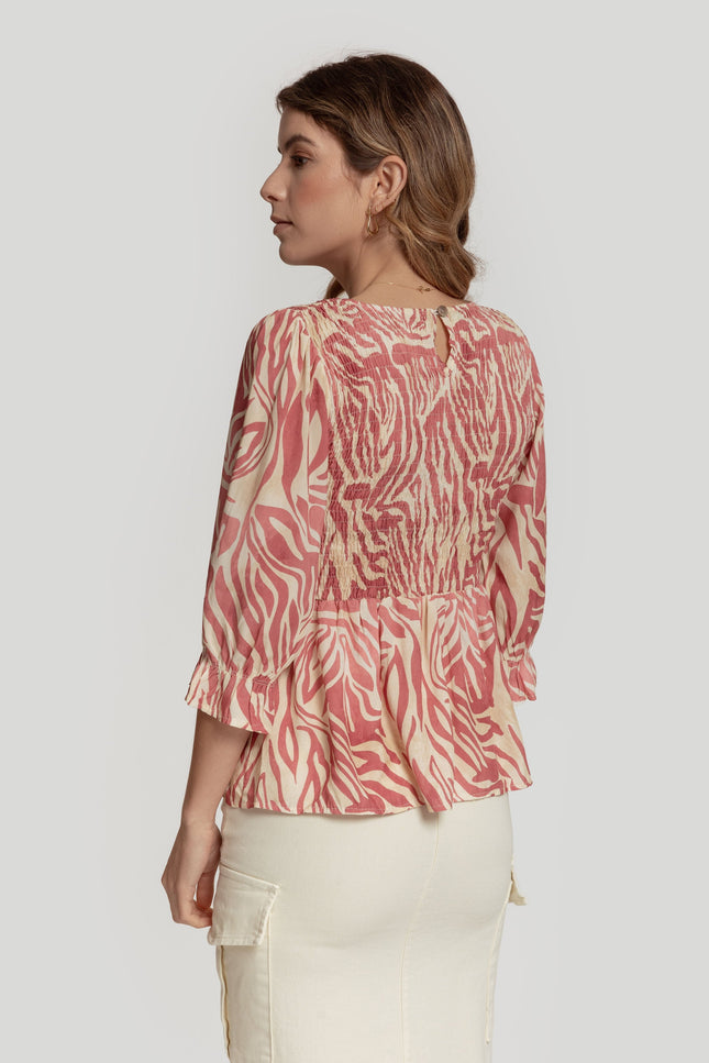 MASSIMA GRAZIA PANEL BLOUSE