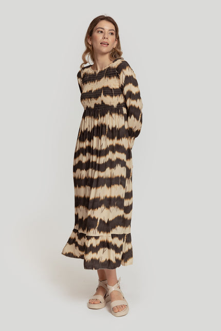 MASSIMA GRAZIA STRIPES DRESS