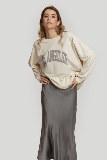 SWEAT-SHIRT EN COTON MASSIMA GRAZIA