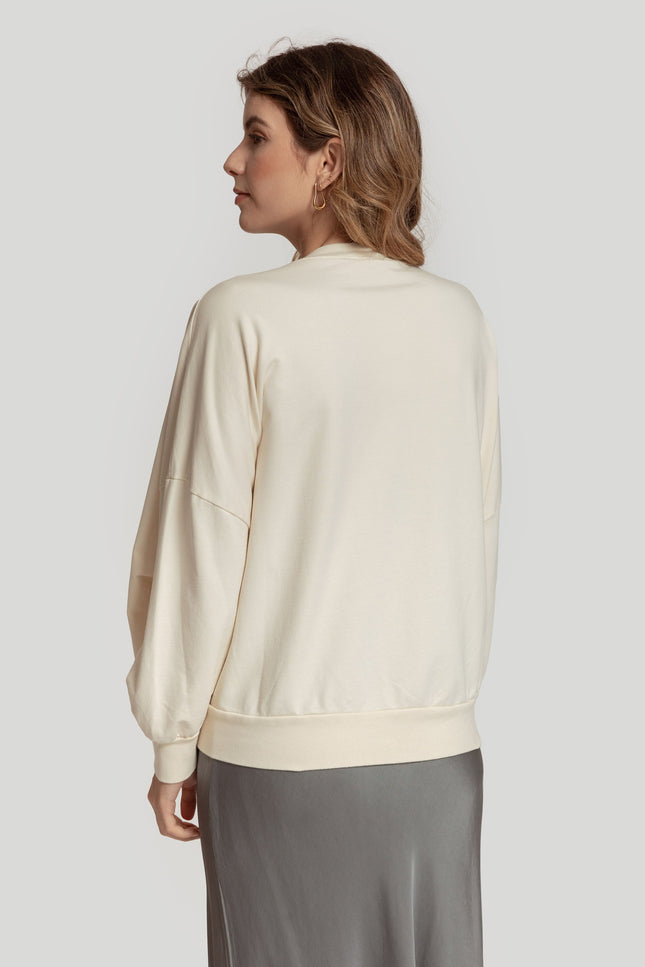 MASSIMA GRAZIA COTTON SWEATSHIRT