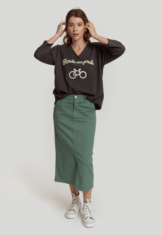 MASSIMA GRAZIA DENIM FALDA