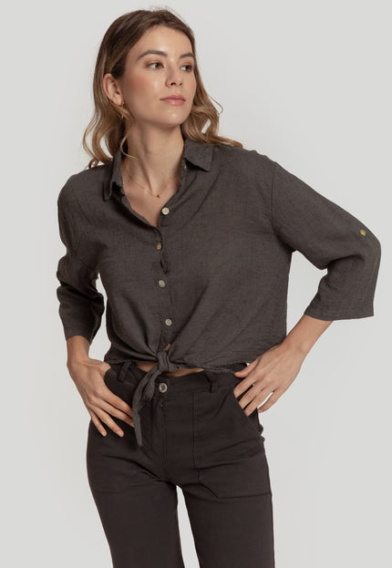 CAMISA MASSIMA GRAZIA LINO