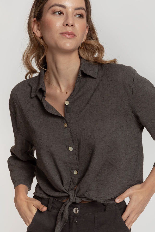 MASSIMA GRAZIA LINEN SHIRT