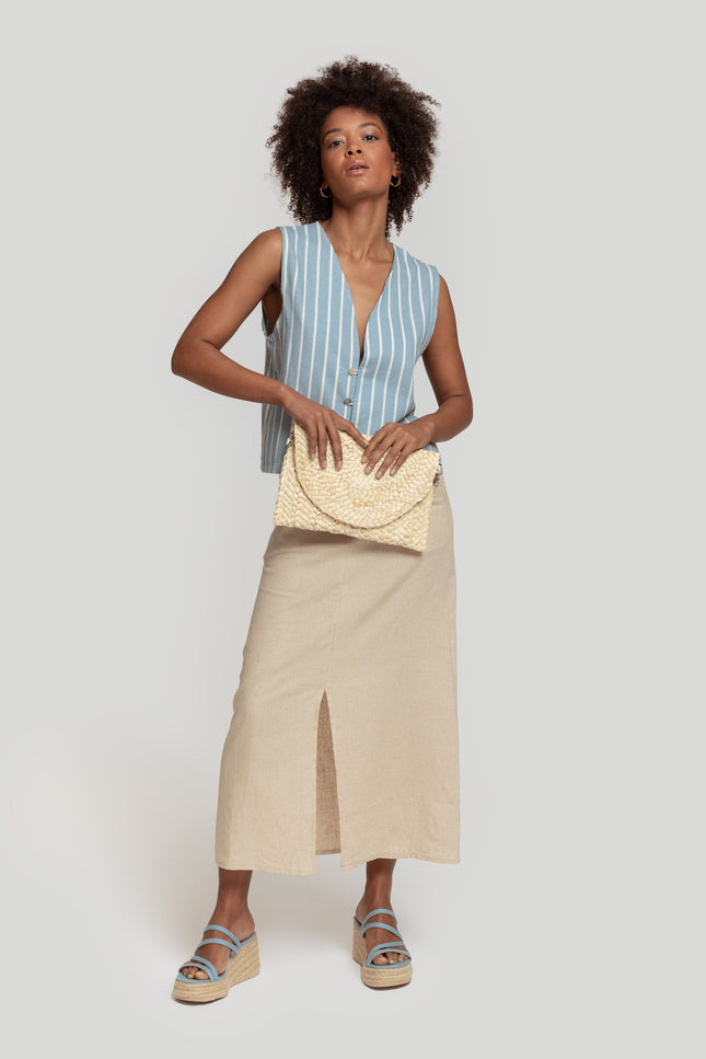 ARMONIAS LINO SKIRT