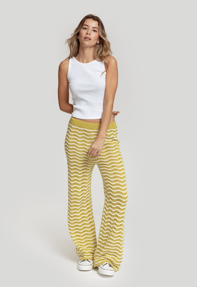 MASSIMA GRAZIA OPENWORK PANTS