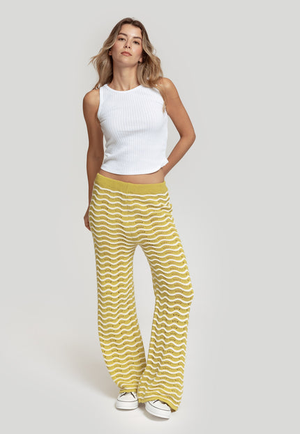 MASSIMA GRAZIA OPENWORK PANTS