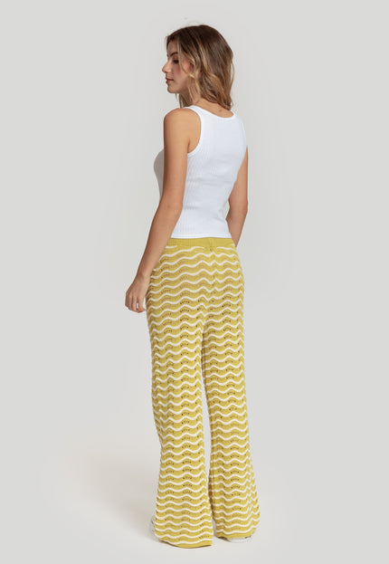 MASSIMA GRAZIA OPENWORK PANTS