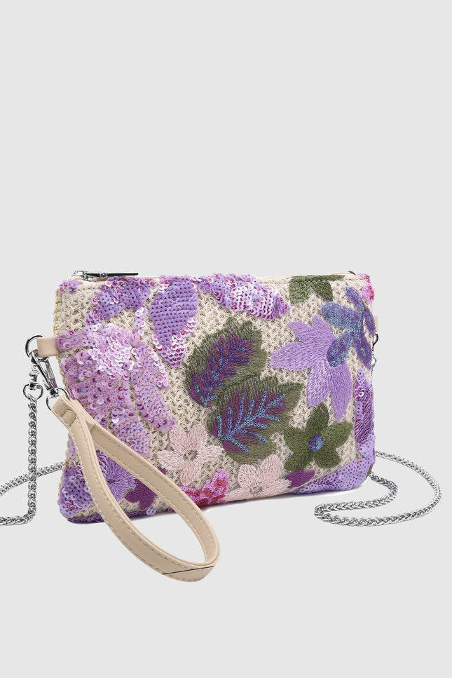 BOLSO DONNA ALESSIA BORDADA