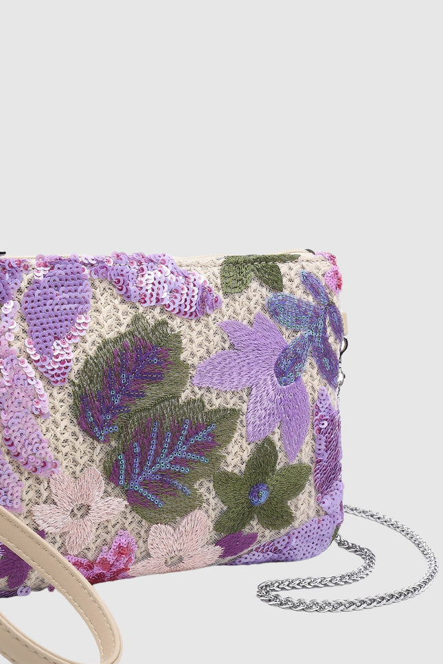 BOLSO DONNA ALESSIA BORDADA