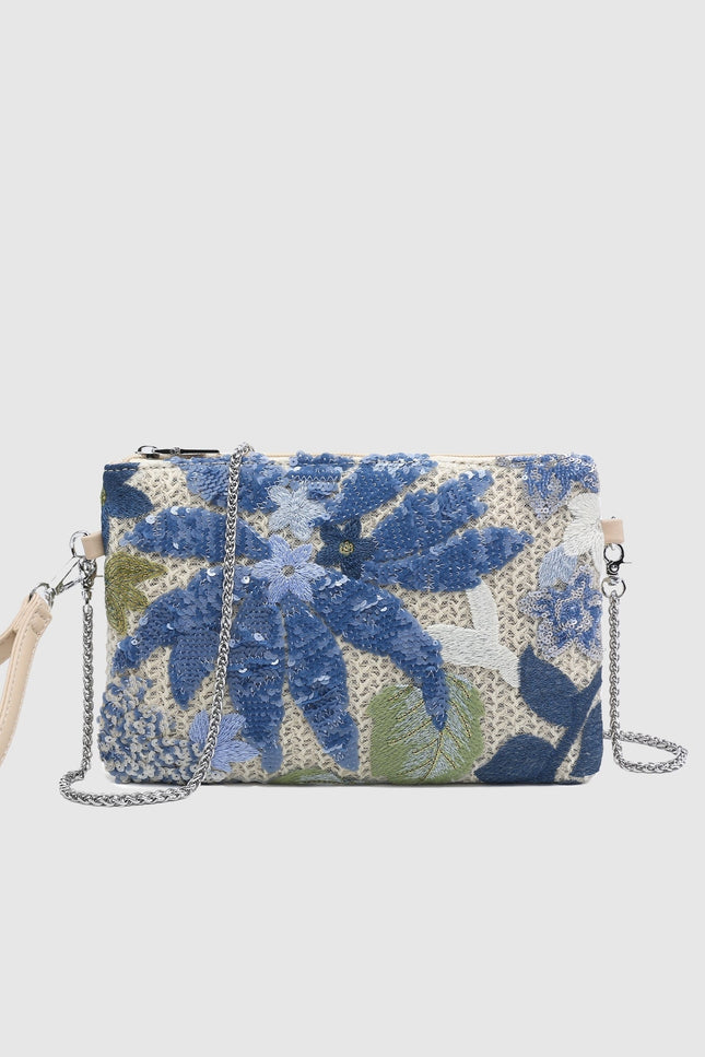 BOLSO DONNA ALESSIA BORDADA