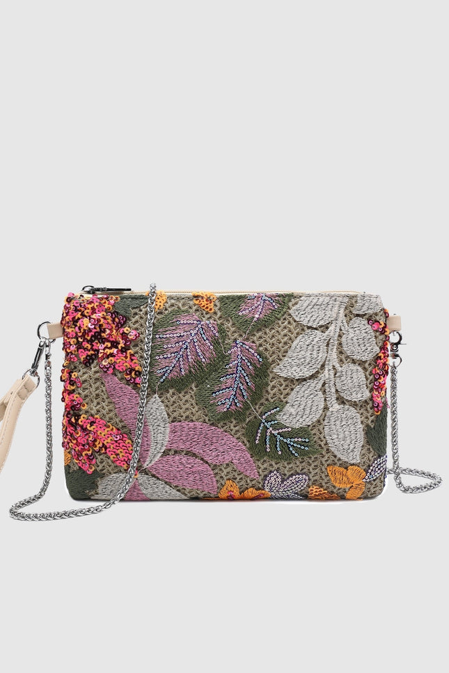 BOLSO DONNA ALESSIA BORDADA