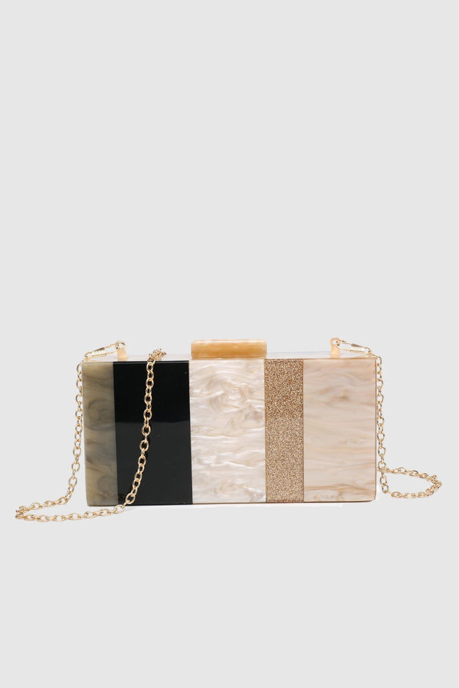 CLUTCH DONNA ALESSIA GLITTER