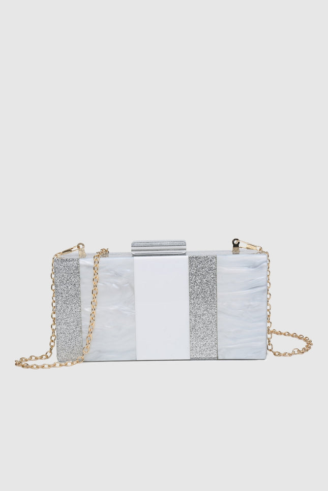 CLUTCH DONNA ALESSIA GLITTER