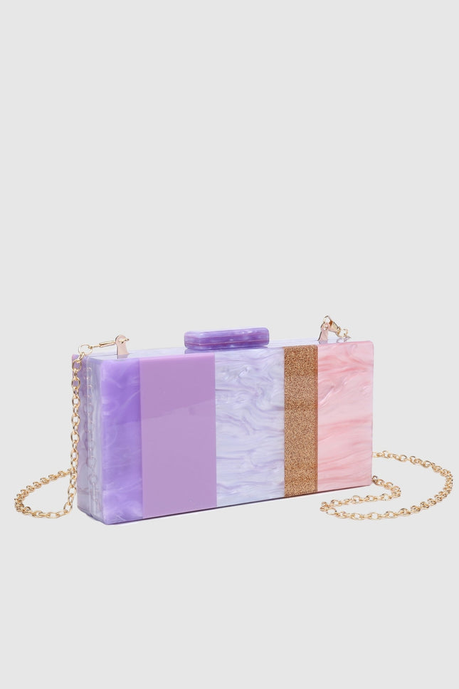 CLUTCH DONNA ALESSIA GLITTER