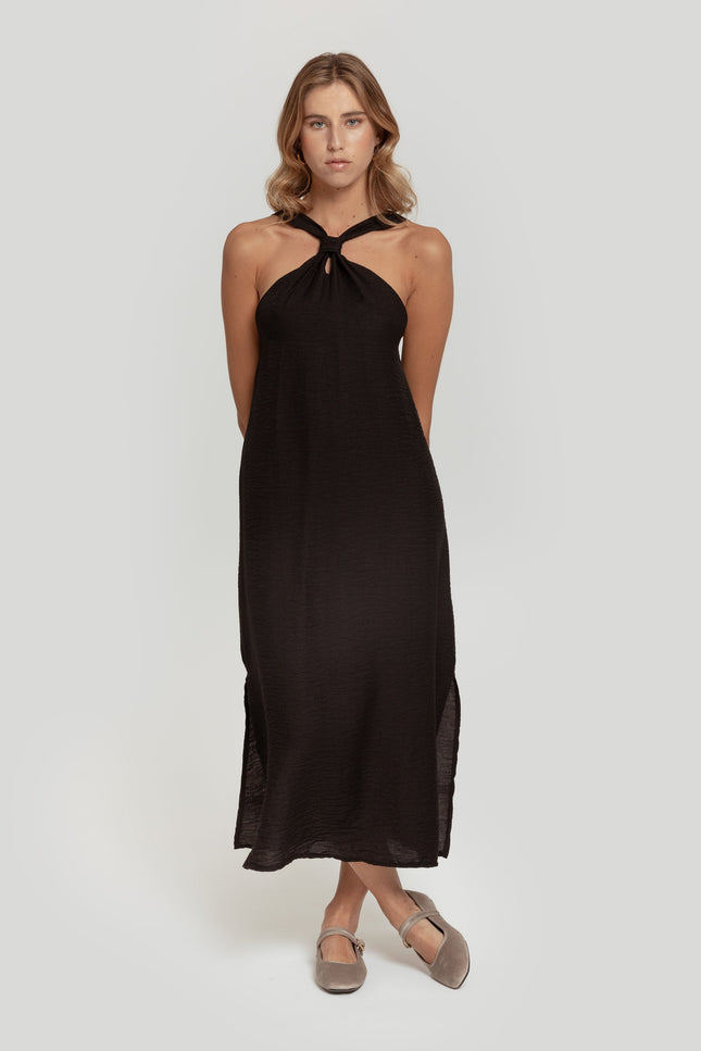 MASSIMA GRAZIA HALTER DRESS