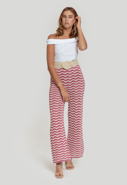 MASSIMA GRAZIA OPENWORK PANTS