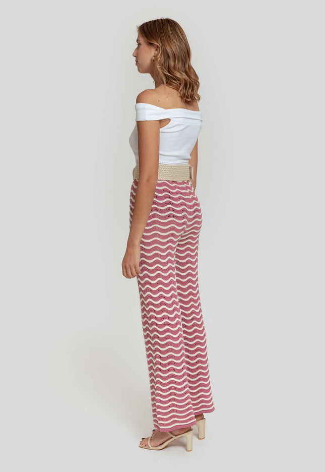 MASSIMA GRAZIA OPENWORK PANTS