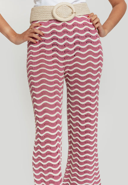 MASSIMA GRAZIA OPENWORK PANTS